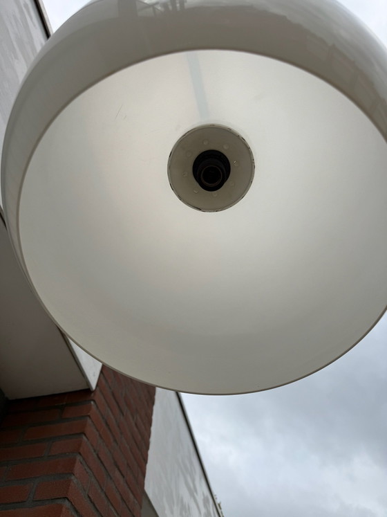 Vintage Goffredo Reggiani Italian design arc lamp, Floor lights, Chrome, Marble, Grey (photo 12 of 14)