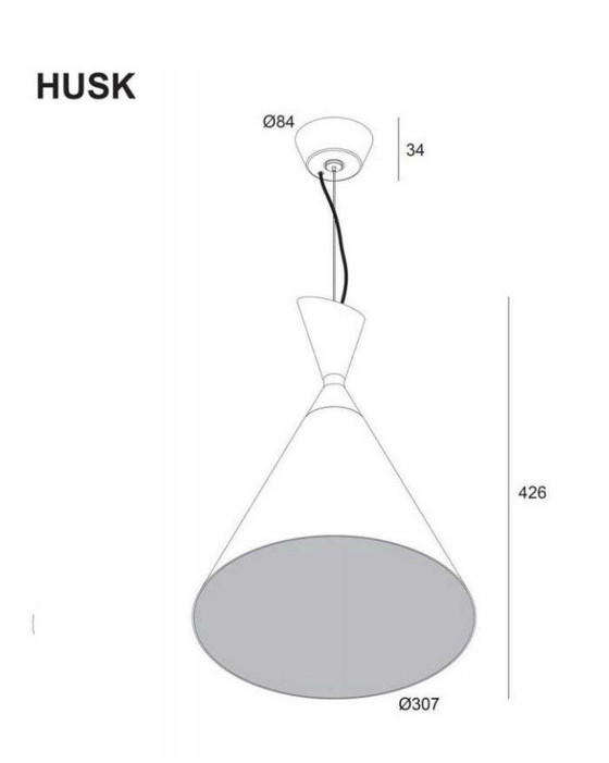 Image 1 of Lampada a sospensione Husk di Delta Light