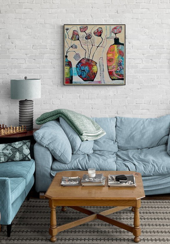 Image 1 of Abstracte bloemen