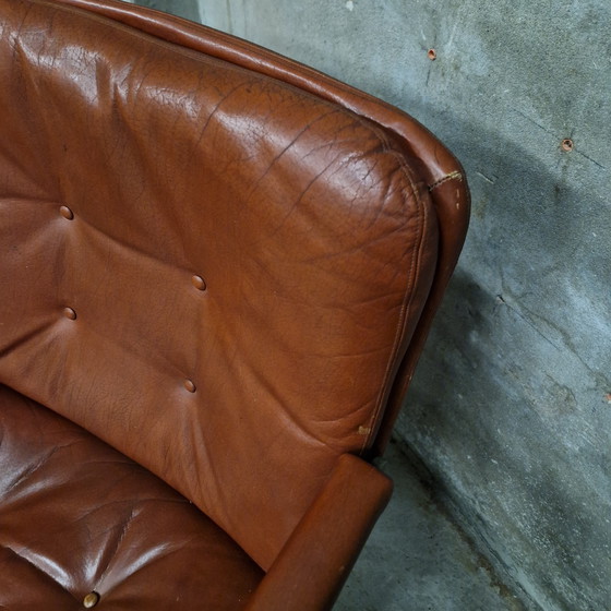 Image 1 of Artifort set of armchairs and swivel chair Geoffrey Harcourt