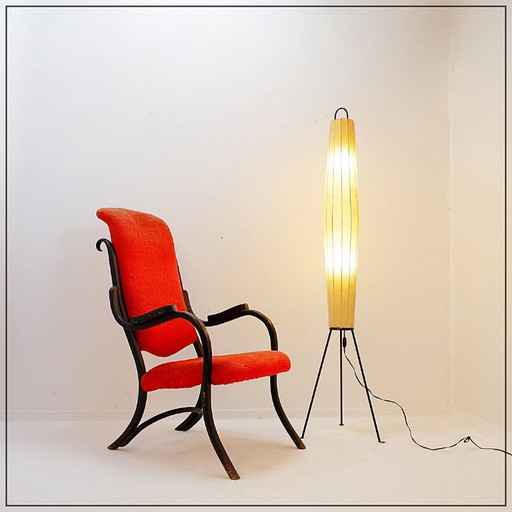 Lugano floor lamp by H. Klingele for Artimeta Holland, 1957