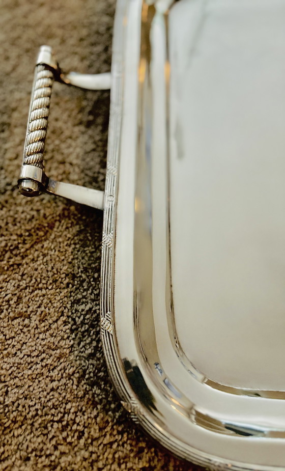 Image 1 of PLATEAU PLAQUÉ ARGENT EICHHOLTZ