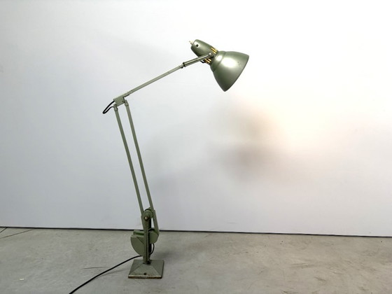 Lampada da officina articolata di Erpe, Belgio, anni '50 – Lampade da tavolo, Metallo (photo 5 of 14)