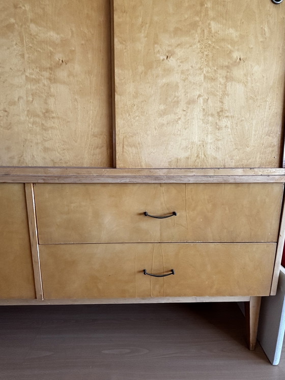 Image 1 of Original vintage buffet cabinet