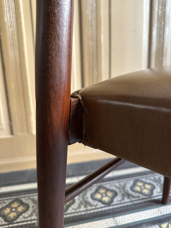 Image 1 of Georg Leowald Modèle 351 Chaise rembourrée Fabricant Wilkhahn