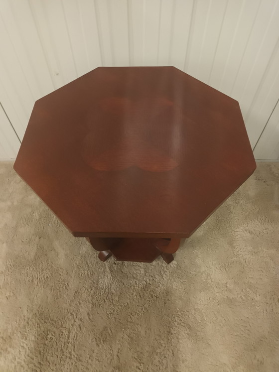 Art Deco Side Table – Wood (photo 4 of 7)