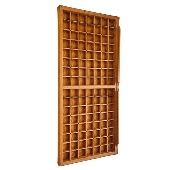 Image 1 of Vintage-Briefkasten XL aus Massivholz, aus den 1940er Jahren