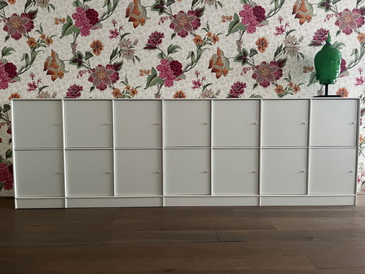 Lundia ABC Quadrant weißer Schrank