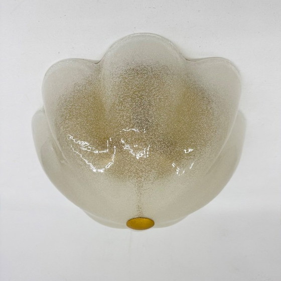 Image 1 of Lampada da soffitto italiana in vetro La Murrina, anni '70