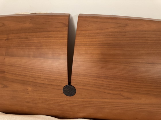 Image 1 of Roche Bobois massief houten 2p letto con auping spiralen