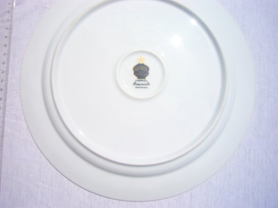 Image 1 of Gloria Fine Porcelain Bavaria con bordo d'oro