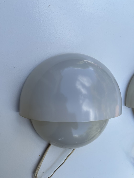 Image 1 of x2 Mania Applique - Vico Magistretti - Artemide - Vintage anni 70