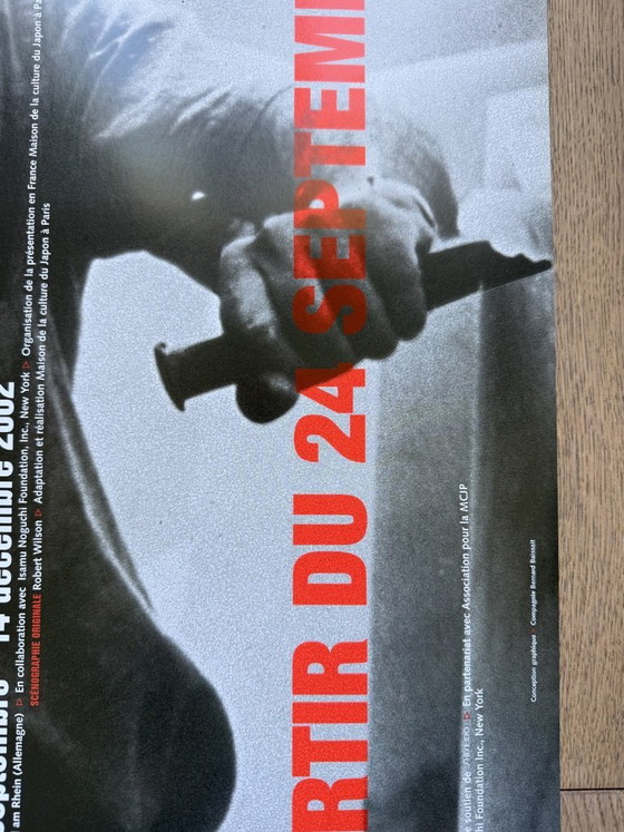 Image 1 of Isamu Noguchi tentoonstellingsposter Eames Design sculptuur Herman Miller Vitra