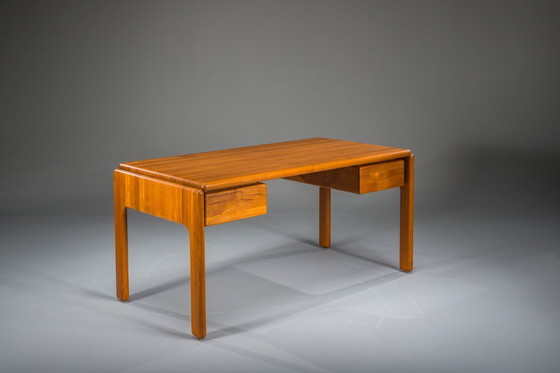 Image 1 of Vintage Danish Cabinetmaker Desk in Teak, 1950s