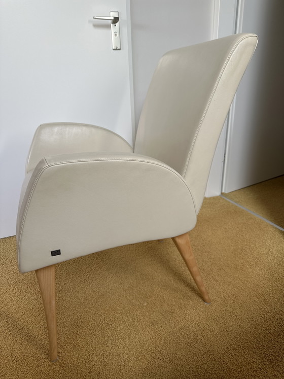 6 chaises de salle à manger en cuir Rolf Benz – Leather, Wood (photo 3 of 5)