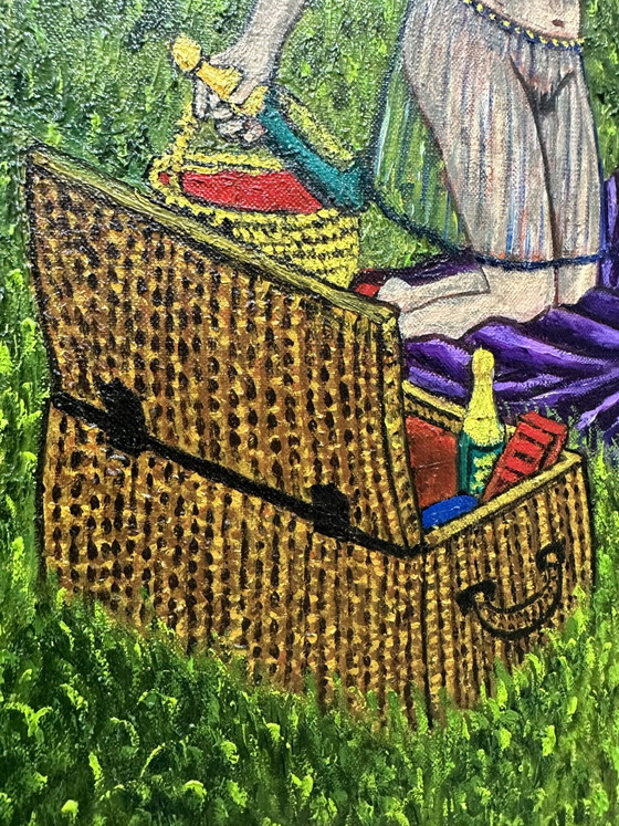 Image 1 of Edward Frederik Verhas (1929 - 2019) - The Last Summer (2012) - Oil on XL Canvas