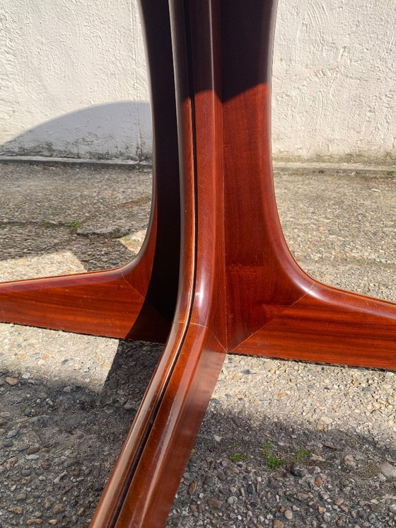 Image 1 of Vintage mahoniehouten uitschuifbare tafel