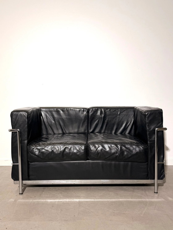 Ensemble de Canapés style Cassina “Le Corbusier” – Réplique Le Corbusier (photo 4 of 8)