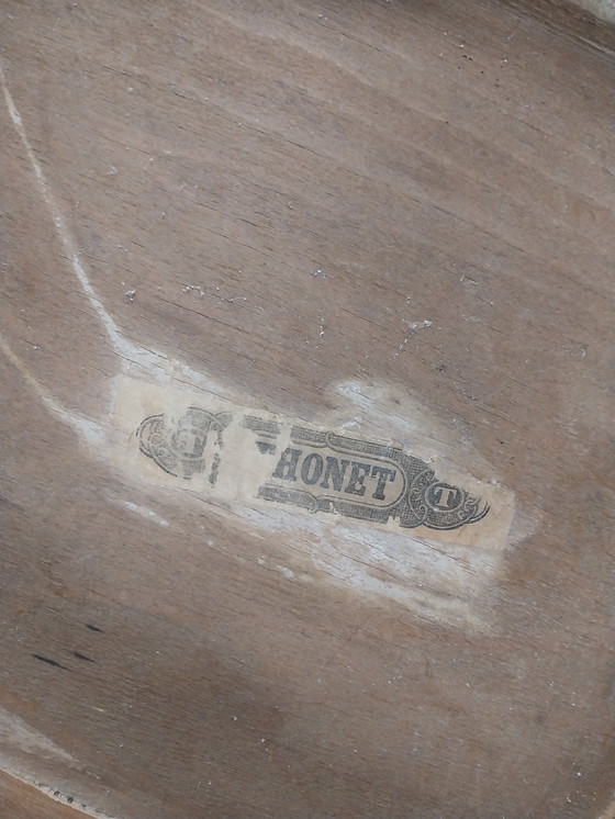 Image 1 of 1set thonet kindertafel met 2 stoeltjes 1950's