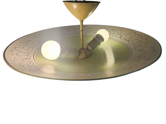 Image 1 of Philips - paraplulamp - glas - metaal - Holland - 1960's