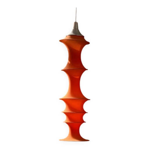 Italian Milano Falkland pendant lamp by Bruno Munari for Danese - 1970s