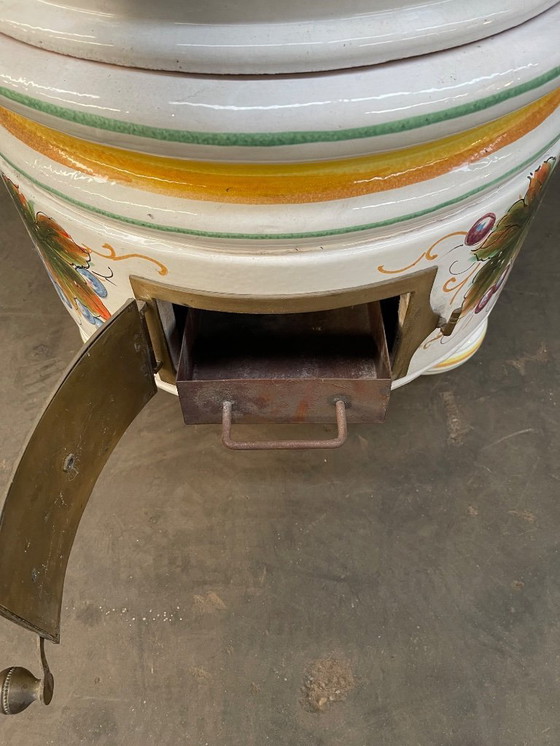 Image 1 of Caminetto a legna in ceramica di design italiano di PUGI