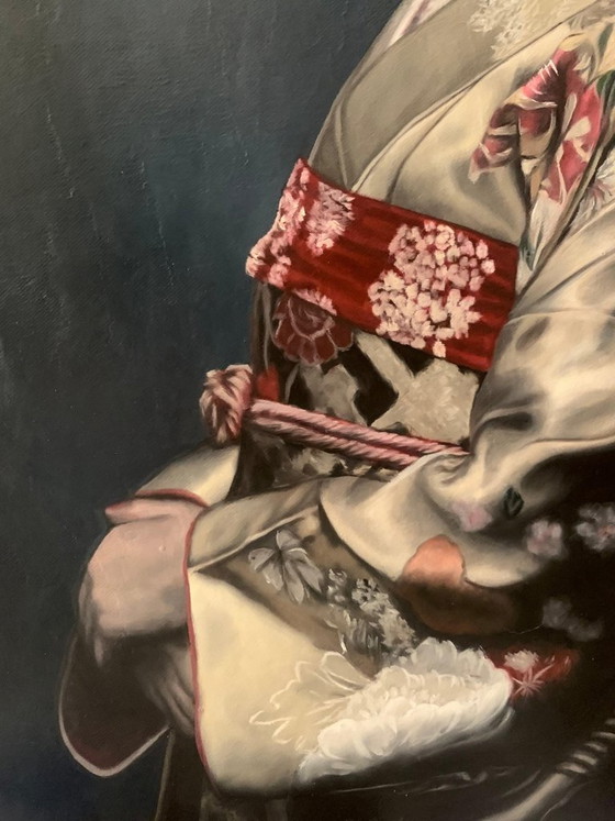 Image 1 of J. Hanter - Vigilia de seda y margaritas