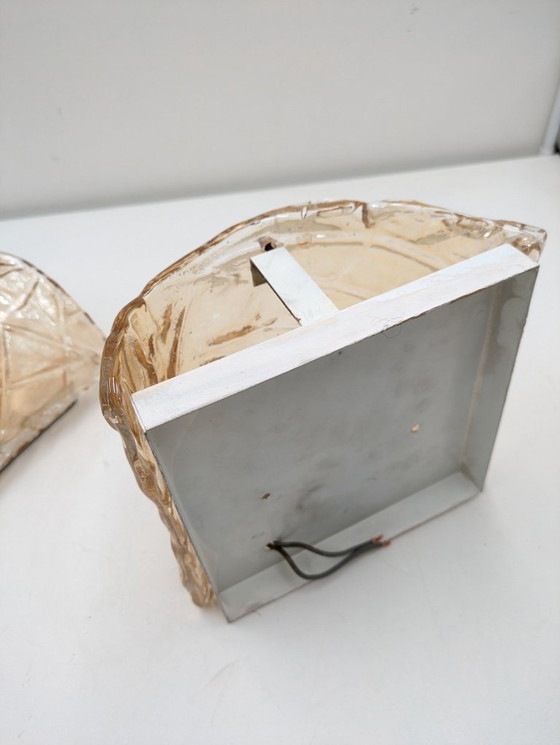 Image 1 of Lampada da parete in vetro di Murano