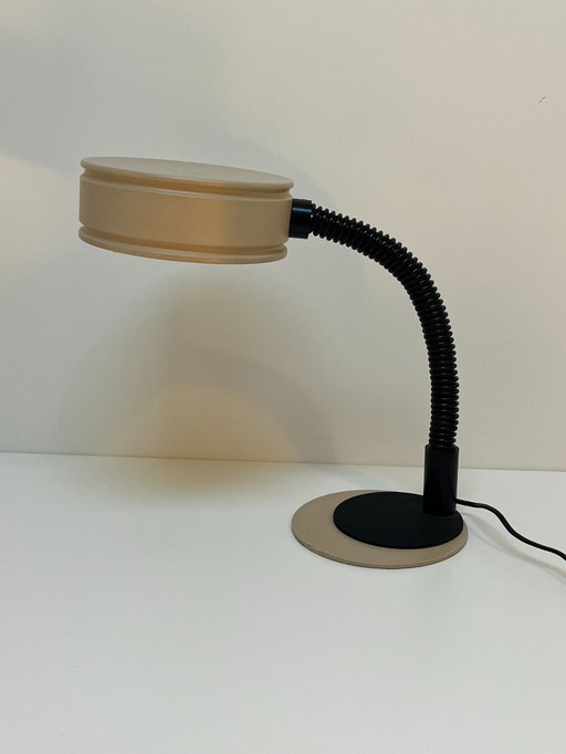 Beautiful light brown vintage desk lamp from Massive Lighting