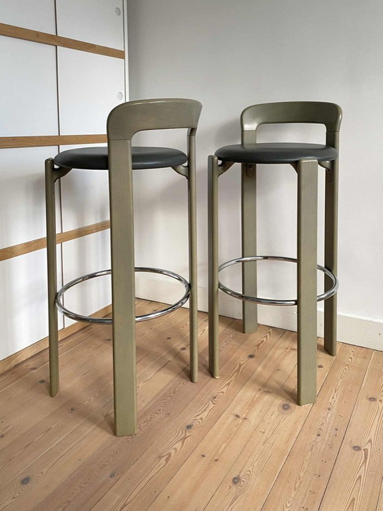 Image 1 of 2 sgabelli da bar vintage Bruno Rey