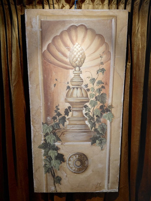 fresco schildering Autentica Strappo Murale B`Affresco  `LM`