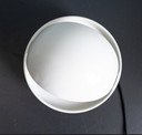 Vintage White Dijkstra Eclipse Wall Lamp