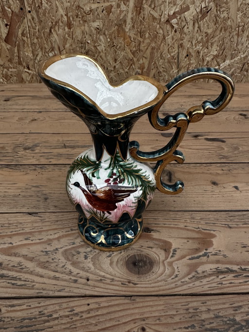 Aiguillere Vase Soliflore Vintage - Hubert Béquet Quaregnon H 18 cm