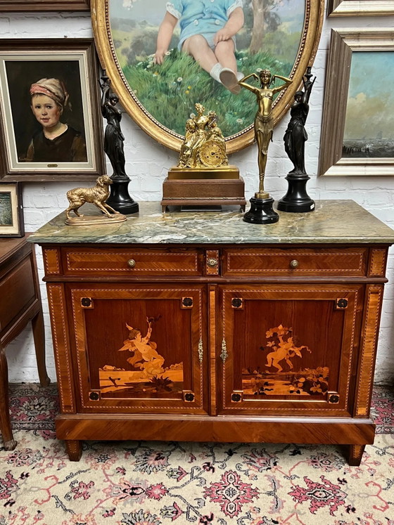 Cassettiera in stile rinascimentale – Cassettiere, Wood, Renaissance (photo 5 of 10)