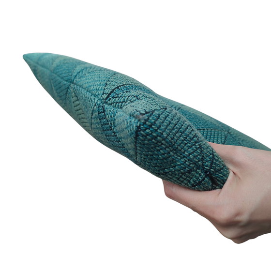 Image 1 of 1x Muuto Tile wool cushion; dark green