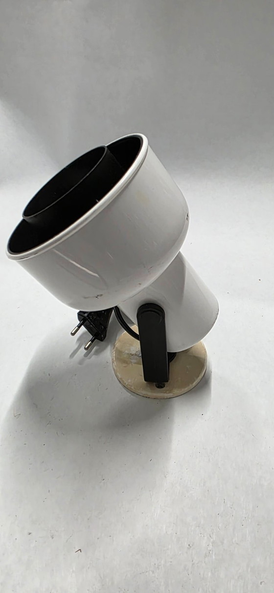 Image 1 of Projecteur Fagerhults vintage. Blanc, en plastique, style années 70.