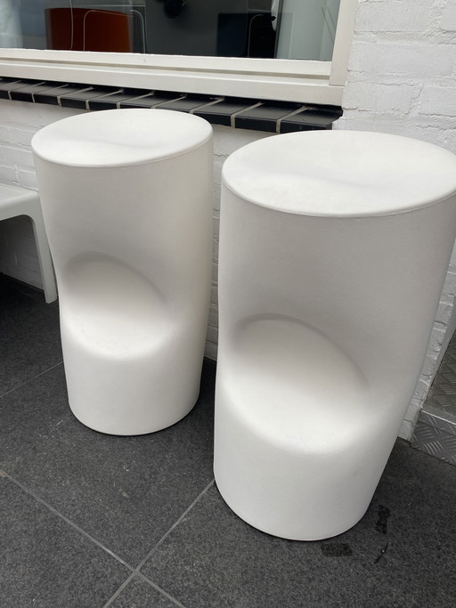 2 taburetes de bar italianos
