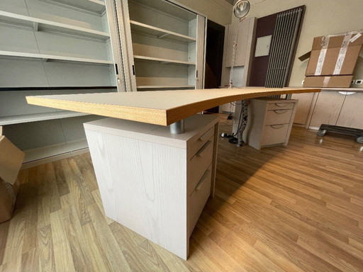 Beautiful stylish office furniture with drawer units