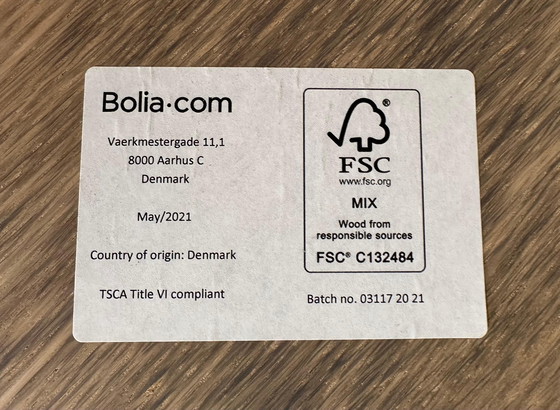 Image 1 of Table basse ovale Bolia Comb Ellipse