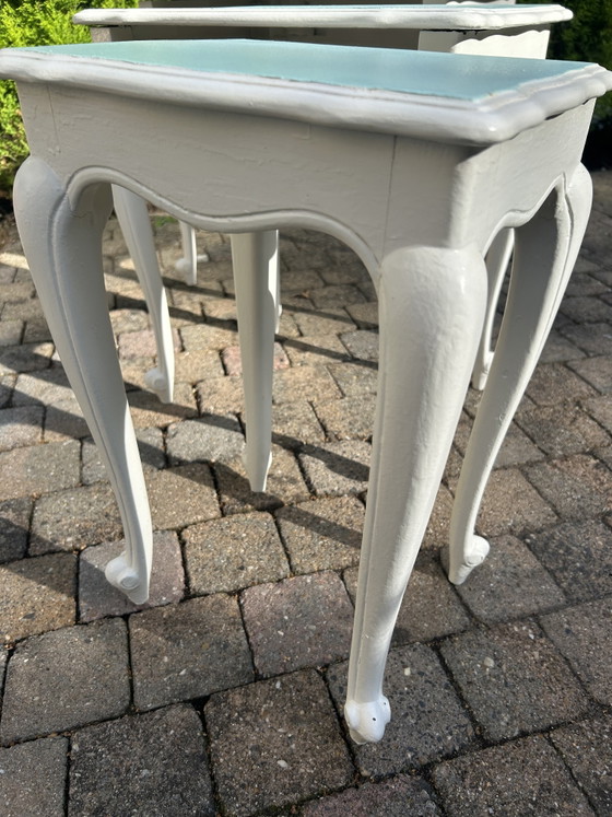 3-Piece Set of Side Tables in Top Condition – Wood (photo 5 of 10)