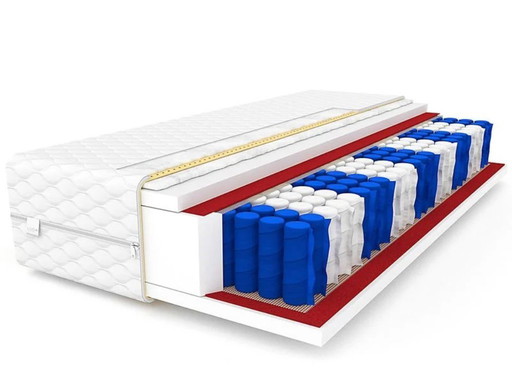 Colchón de muelles ensacados, 9 zonas, 90×200 CANADÁ Mediano – 20 cm