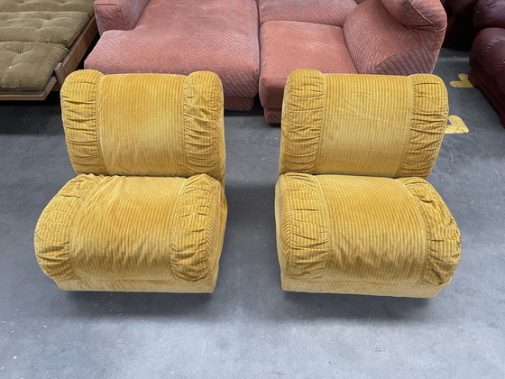 Image 1 of Vintage Italian Modern Lounge Chairs 