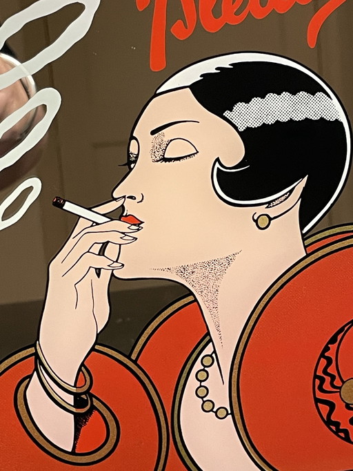 Vintage Art Deco spiegel