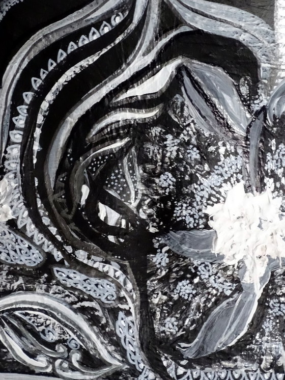 Image 1 of CB. busto di manichino bianco e nero