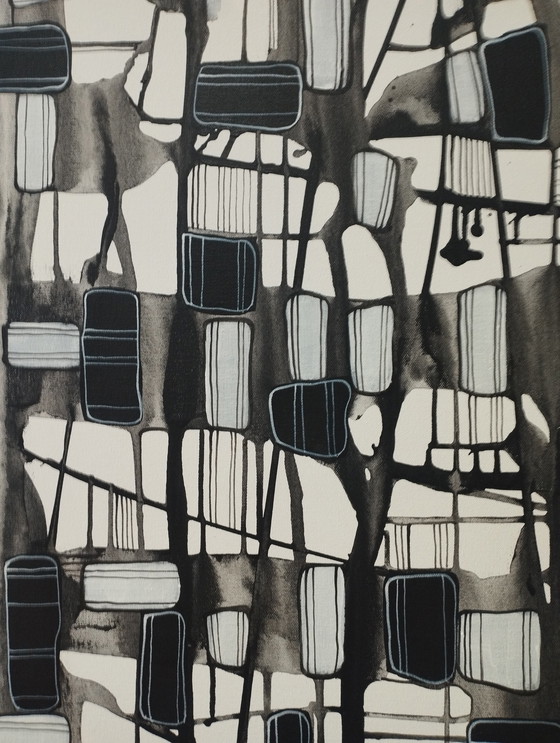 Image 1 of Natia Antadze Abstrakte Komposition XXL 