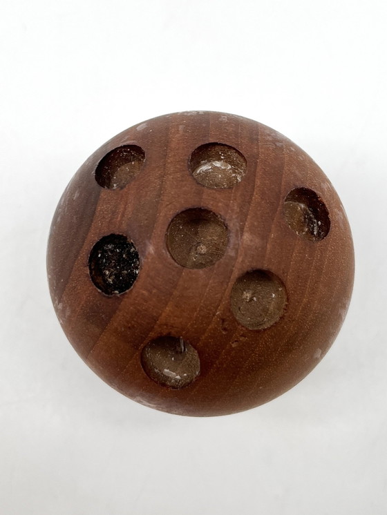 Carl Auböck Modello 4661 attribuito – Portacandele vintage in legno, Vienna circa 1955 – Auböck attr., Wood (photo 10 of 11)