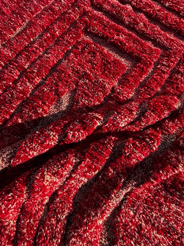 Moroccan Mrirt Wool Rug 200x300 cm – Handmade Berber Area Rug
