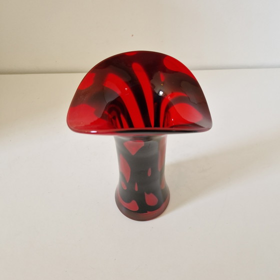 Vintage Glazen Vaas Mondgeblazen Vaas – Vazen, Glass (photo 9 of 11)
