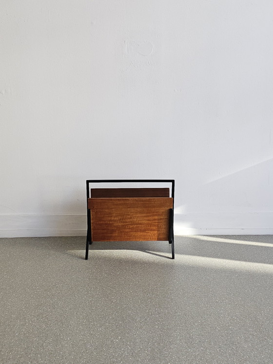 Image 1 of Vintage teak magazine rack