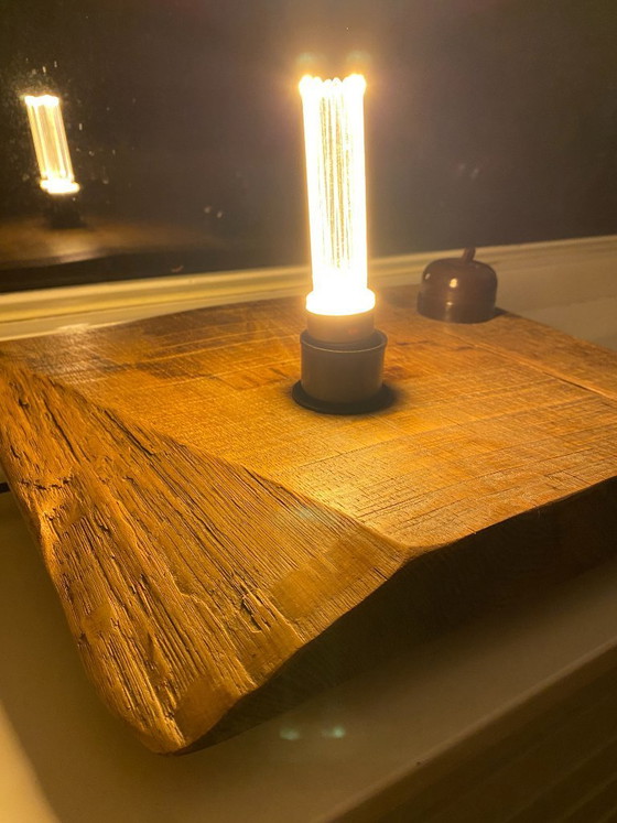 Image 1 of Table lamp, block lamp
